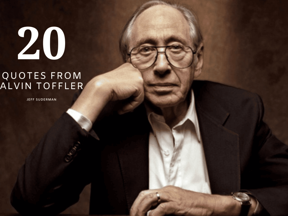 Why is Alvin Toffler important?